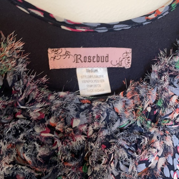 Multicolor Pattern Chiffon Dress - Picture 2 of 6